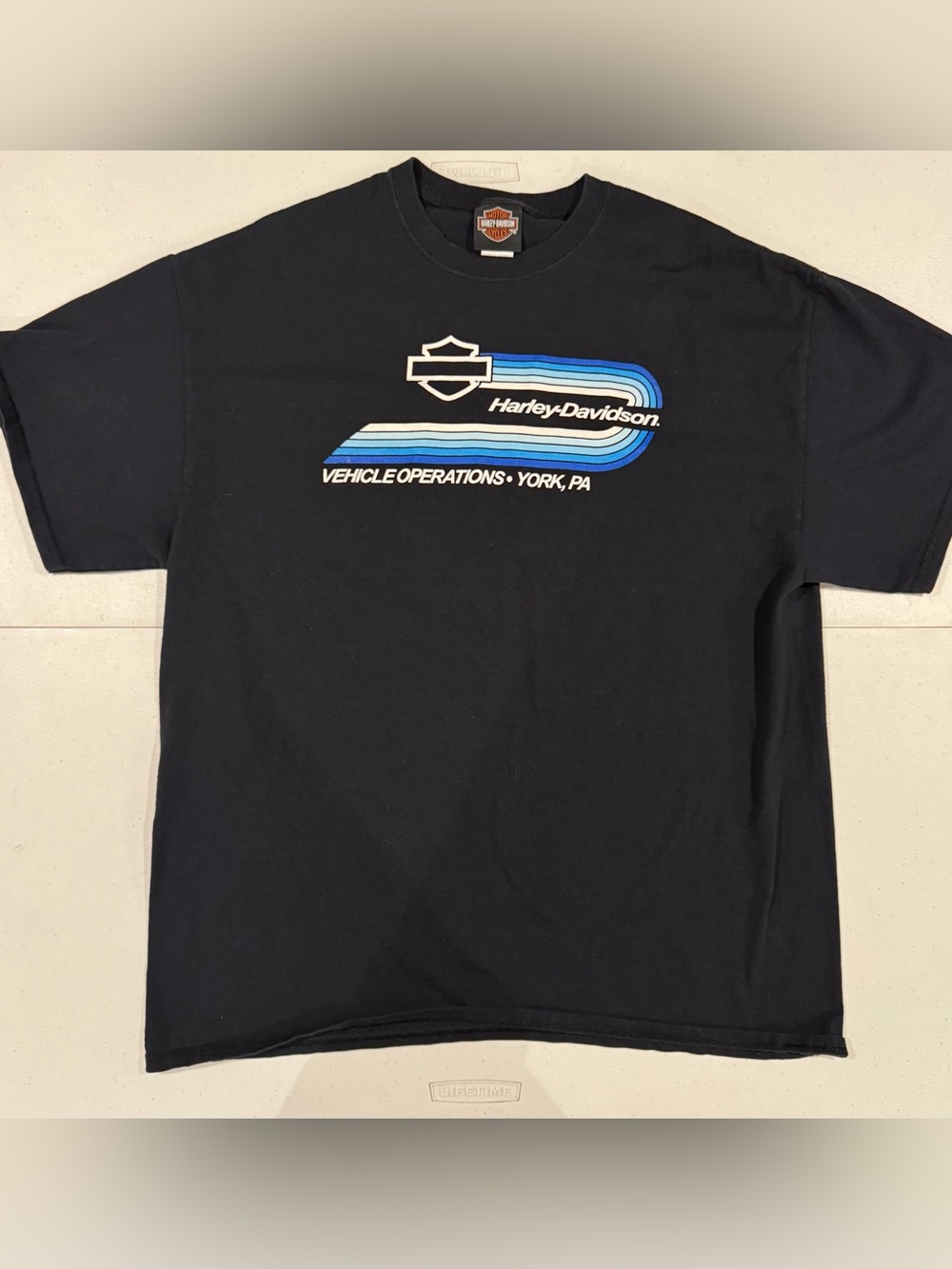 Size XL Harley Davidson Vehicle Operations Pensylvania t shirt motorcycle